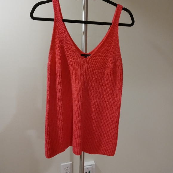 Hot Pink Sweater Tank - Picture 2 of 2